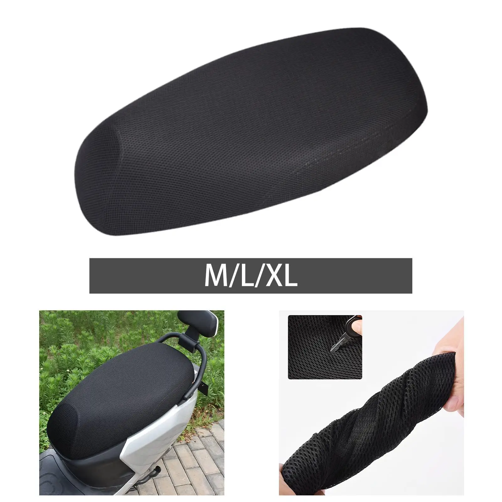 

Heat Insulation Replaces Protective Guard, Electric Bike Seat Cushion Cover for Outdoor, Summer Siding All Season Travel