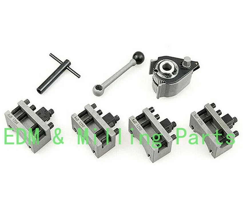 1Set European Style Aa Quick Change Tool Holder Set For CQ0618 WM180V WM210V For Lathe Mill Part