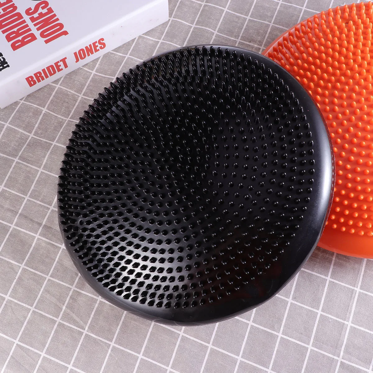 

13 Inch Inflatable Balance Disc Core Stability Cushion Wobble Seat For Ergonomic Posture Support Exercise Fitness Yoga Mat