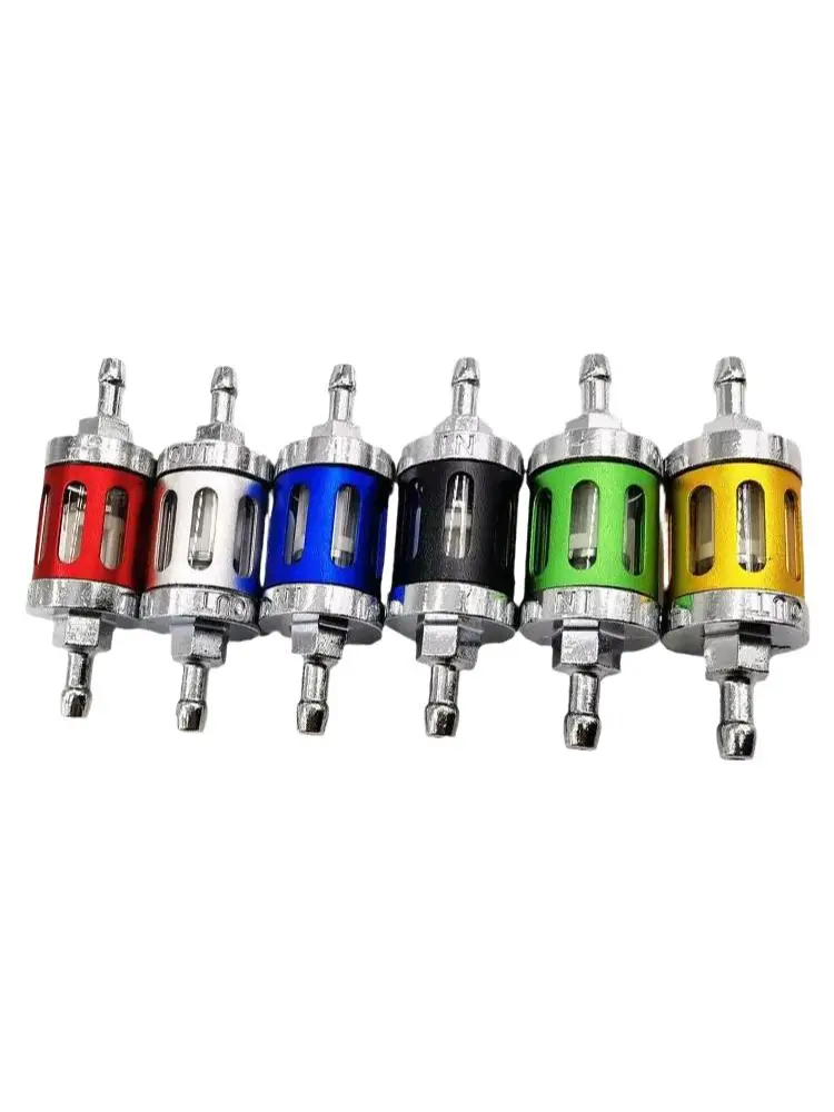 AliExpress NONE New Universal Metal Aluminum Big Oil Filter Fuel Filter For Motorcross Motorcycle Car Dirt Pit Bike SUV ATV Quad Modified Parts