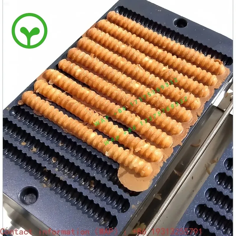 【2026】Electric Stick Waffle Machine Waffle Maker Long Stick Shape Waffle Making Machine Nonstick Plate Baking Machines Snacks