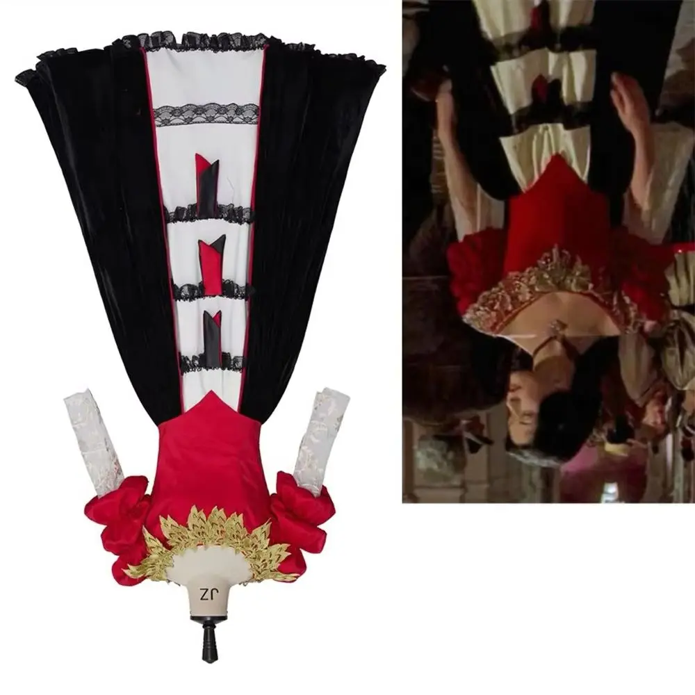 

Elena Montero Cosplay Costume Women Red Dancing Dress Evening Ball Gown Halloween Party Outfits