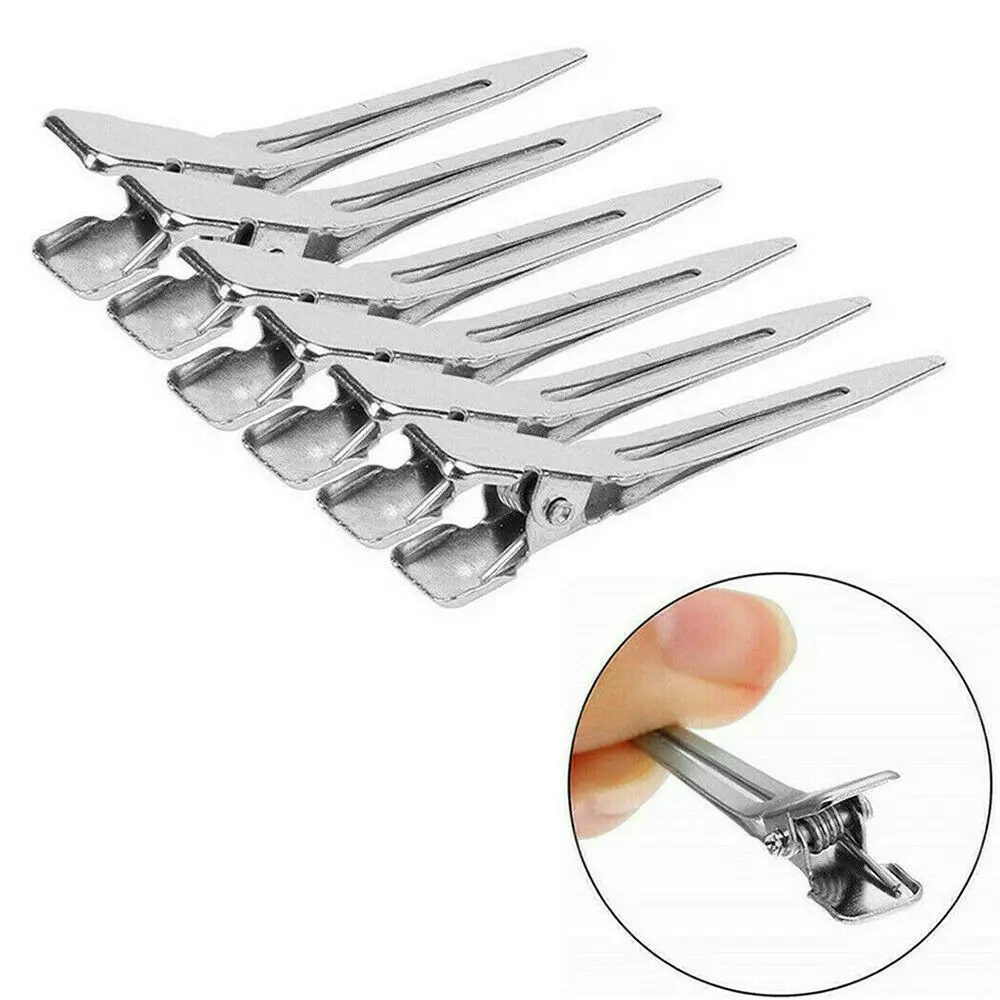 1.8" Hairstyling Tool Metal No Bend Hair Pin Curl Hair Clip For Hair Extensions
