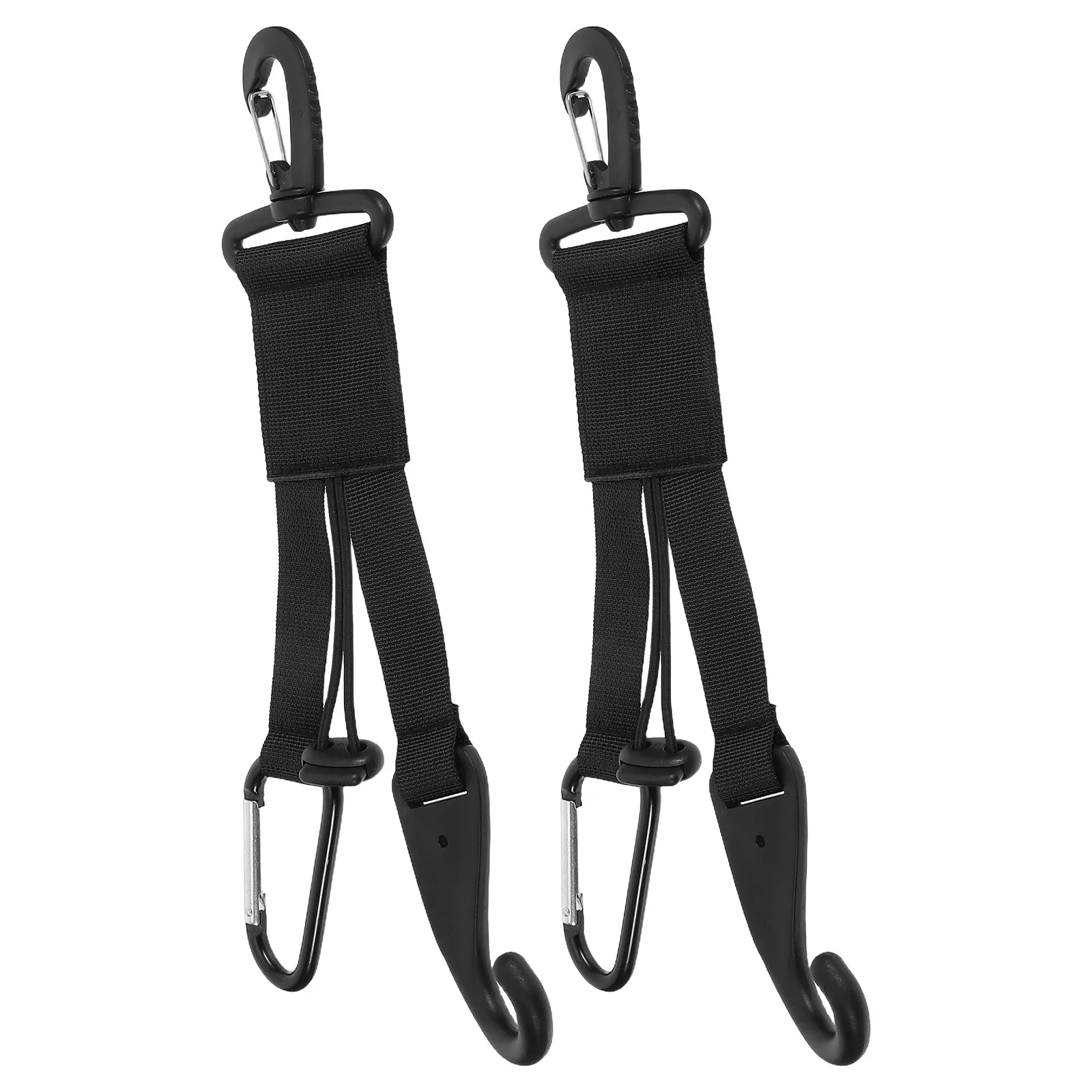2Pcs Baseball Gear Clip Heavy Duty Strap System Glove Lock Bat Hanger Hook Lightweight Portable Sports Gear Storage