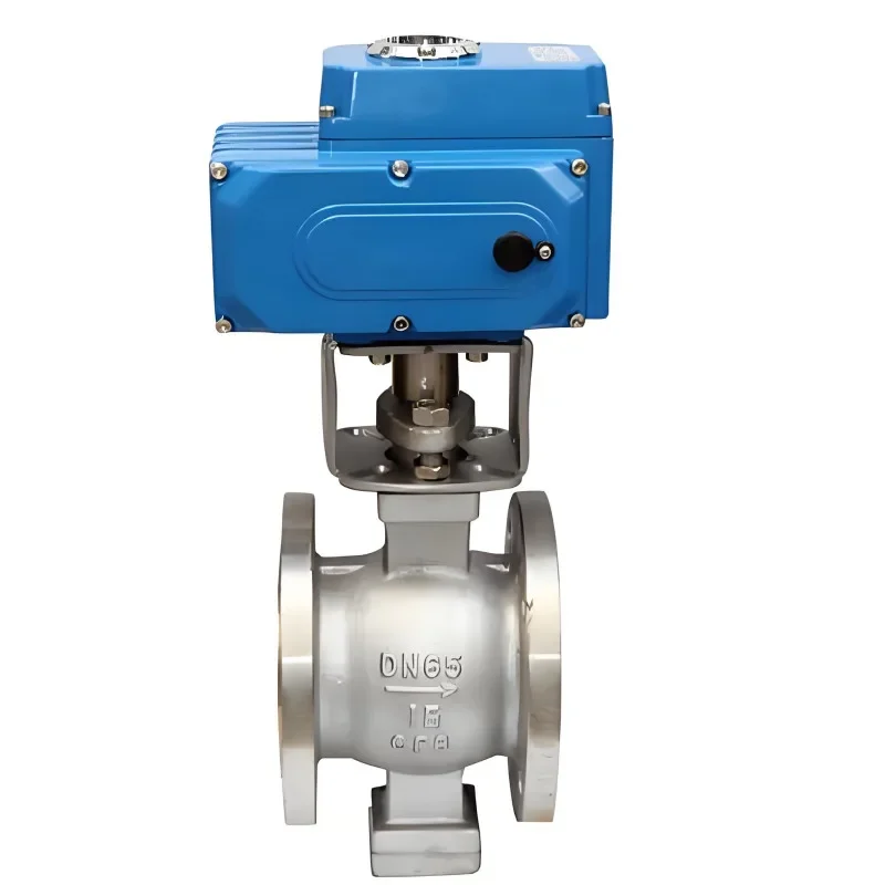 

Electric Rotary Actuator Dn50 Stainless Steel Motorized Flange Butt Welding Electric Rotary Valve