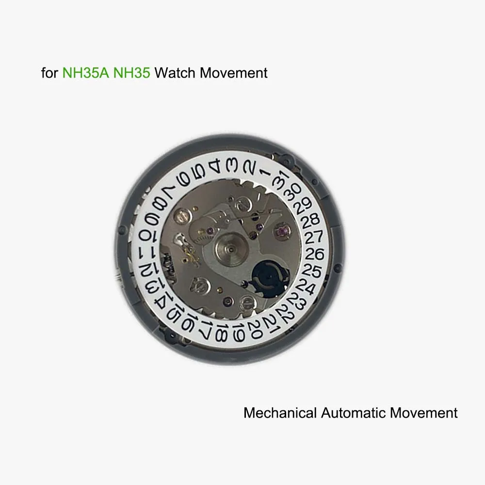 Mechanical Automatic Movement for NH35A NH35 Watch Movement Date at 3' Calendar