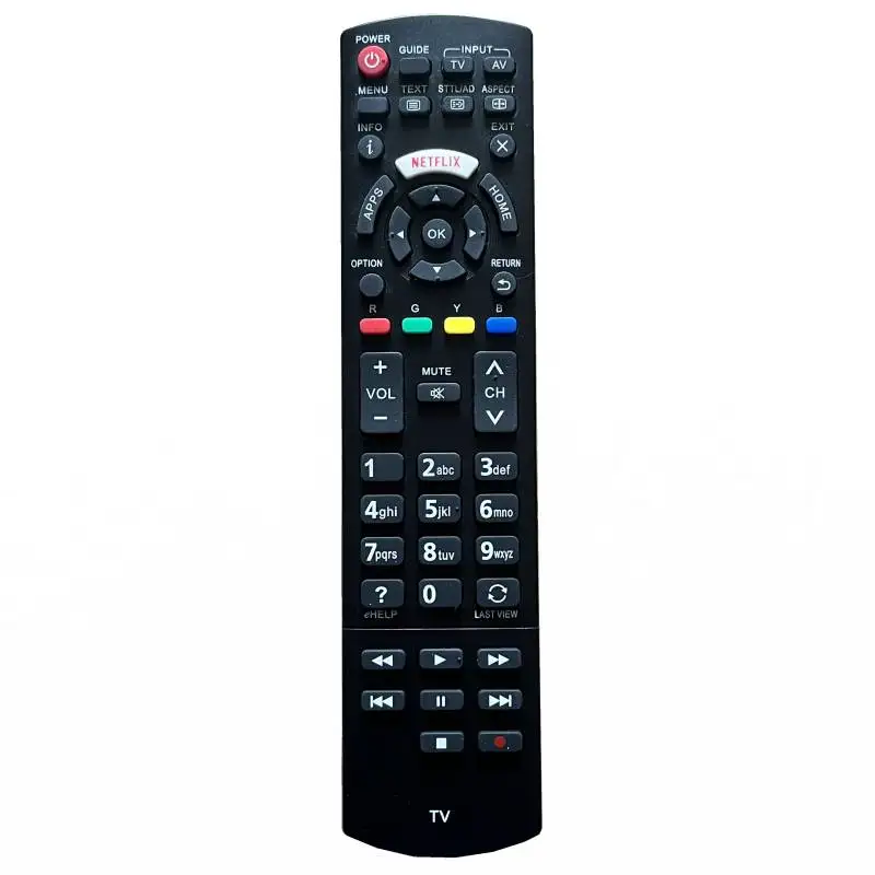 Remote Control fit for Panasonic LED LCD Plasma Viera TVN2QAYB000820 TH-42LRU50 TH-55LRU50 tc-p50s30 N2QAYB000321 N2QAYB000570