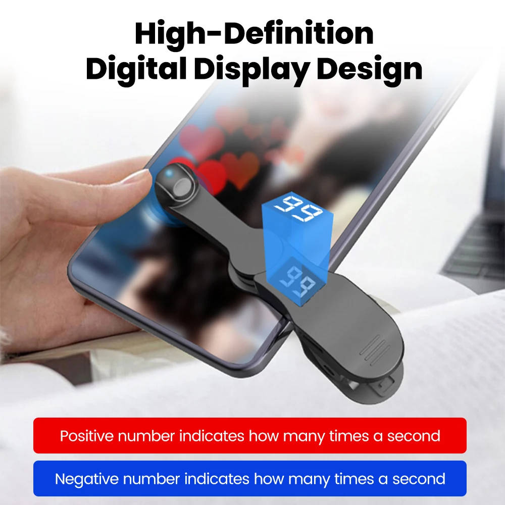 Auto Screen Clicker Mini Simulated Finger Phone Clicking Clicker Clip-on Video Live Liker Game Screen Touch Device For Tik Tok