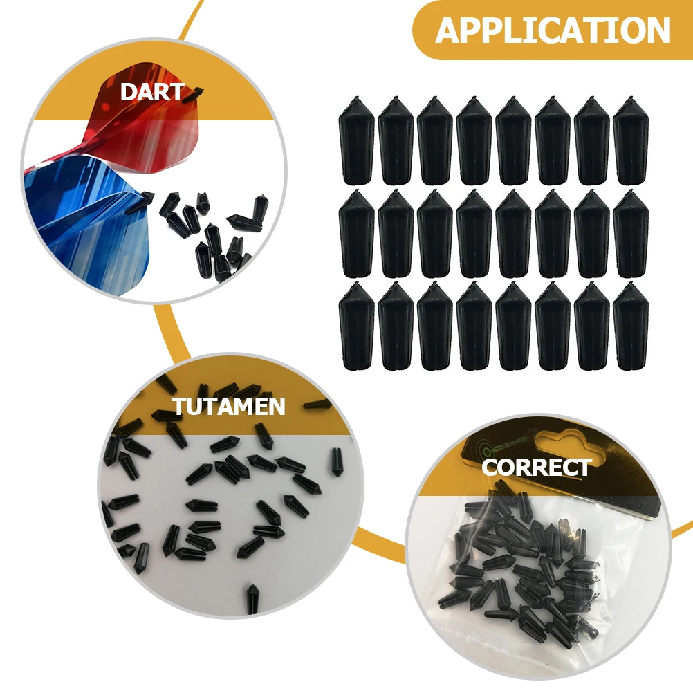 

40pcs Dart Protectors Durable Plastic Dart Flight Fixed Protector Replacement Wing Corrector Flight Saver Outdoor Toy