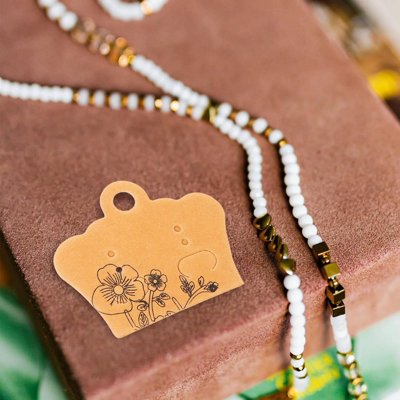 

100 шт., карты для демонстрации сережек, картонный органайзер для ювелирных изделий, пустые карты для самостоятельного изготовления аксессуаров, витрина для хранения