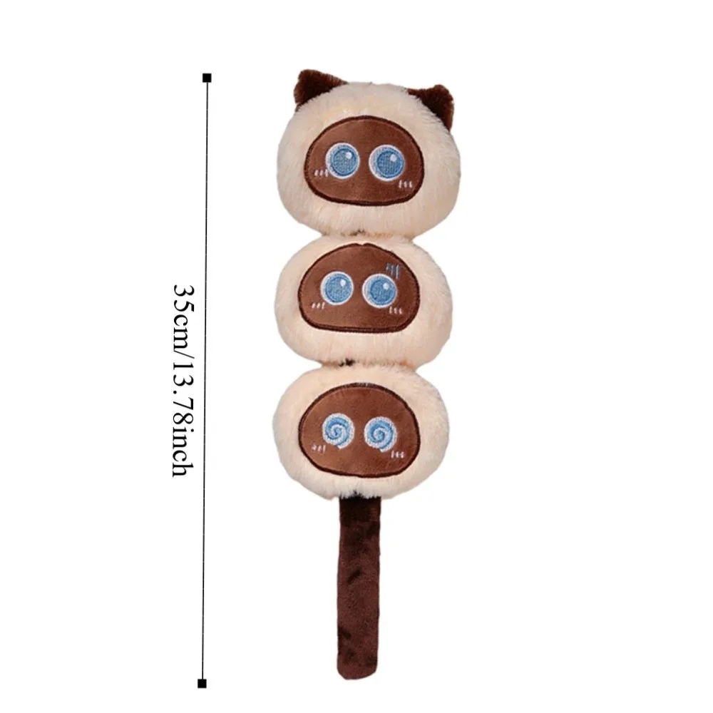 Creative Tanghulu Cartoon Cat Funny Small Ball Cat Head Lush Cartoon Cute Creative Cat Stuffed Sofa/Bed/Office