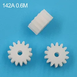 142A 0.6M Plastic Gear Od=9.6mm 14 Teeth 1.9mm Hole DIY Toy Model Pinion 14T