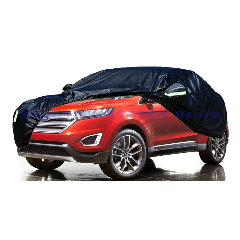 Car Cover Outdoor Protection Full Exterior Snow Cover Sunshade Dustproof Protection Cover For Ford Edge