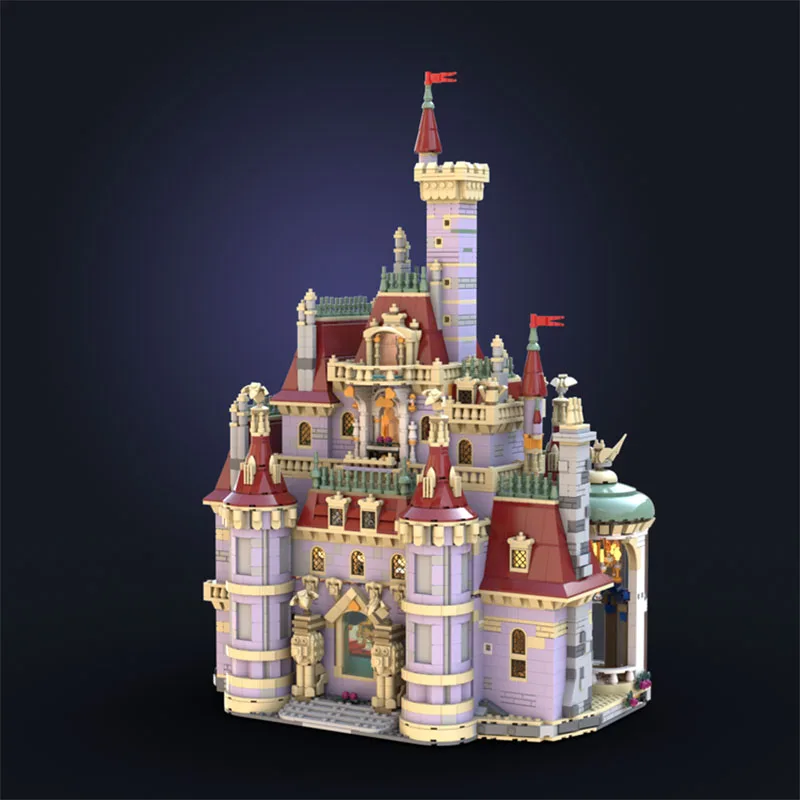 Squisito nuovo prodotto MOC Building Blocks Modello medievale Beast Castle Tecnologia Giocattolo modulare per bambini Regalo Set di assemblaggio fai-da-te