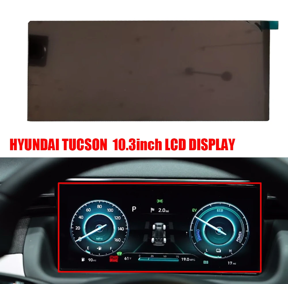 New LCD For instrument speedometer LCD display 10.3inch For HYUNDAI TUCSON 94013-cz020 2021-2023