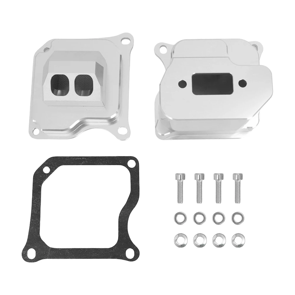 Kit de Escape de Alumínio para Motosserra Stihl MS261 MS261C - Peças de Reposição Duráveis para Reparo do Sistema de Escape