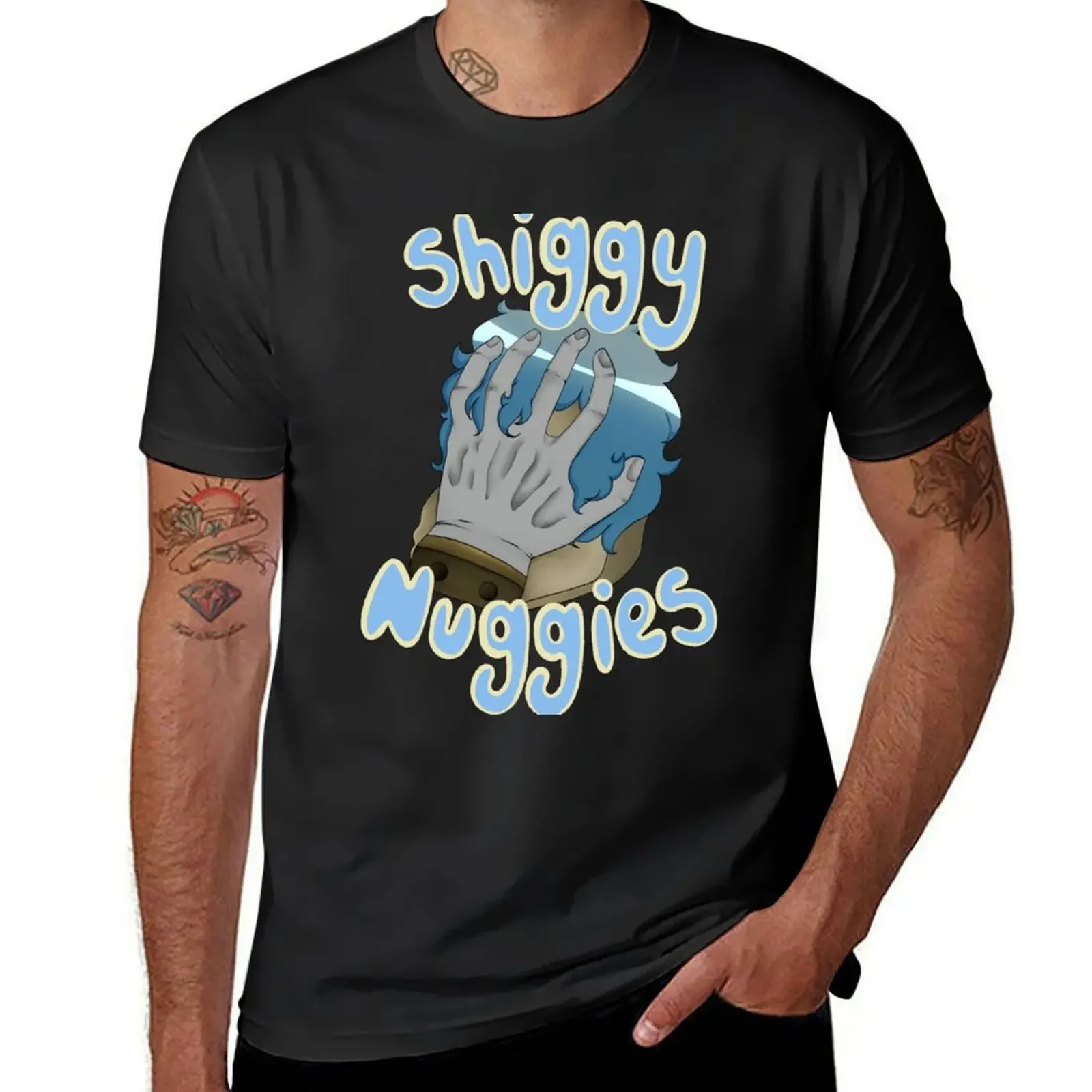 Shiggy nuggies T-Shirt plus sizes blacks plus size tops mens t shirts top quality