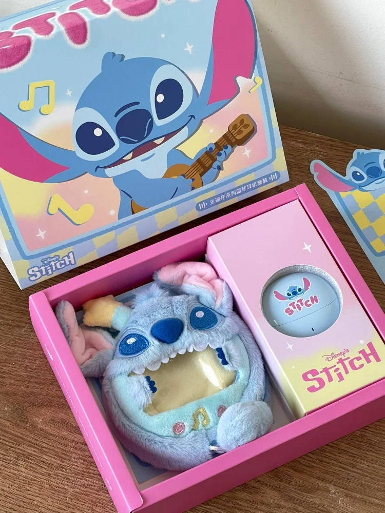 

Original Martube Stitch Bluetooth Earphones Cartoon Anime Pattern Stitch Surround Sound Anime Peripheral Birthday Gift