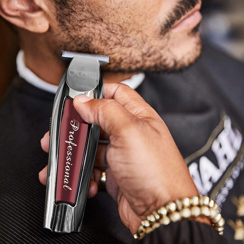 شفرة يمكن أن تكون صفرًا، ماكينة تشذيب الشعر الاحترافية اللاسلكية للرجال، ماكينة قص الشعر الكهربائية القابلة لإعادة الشحن