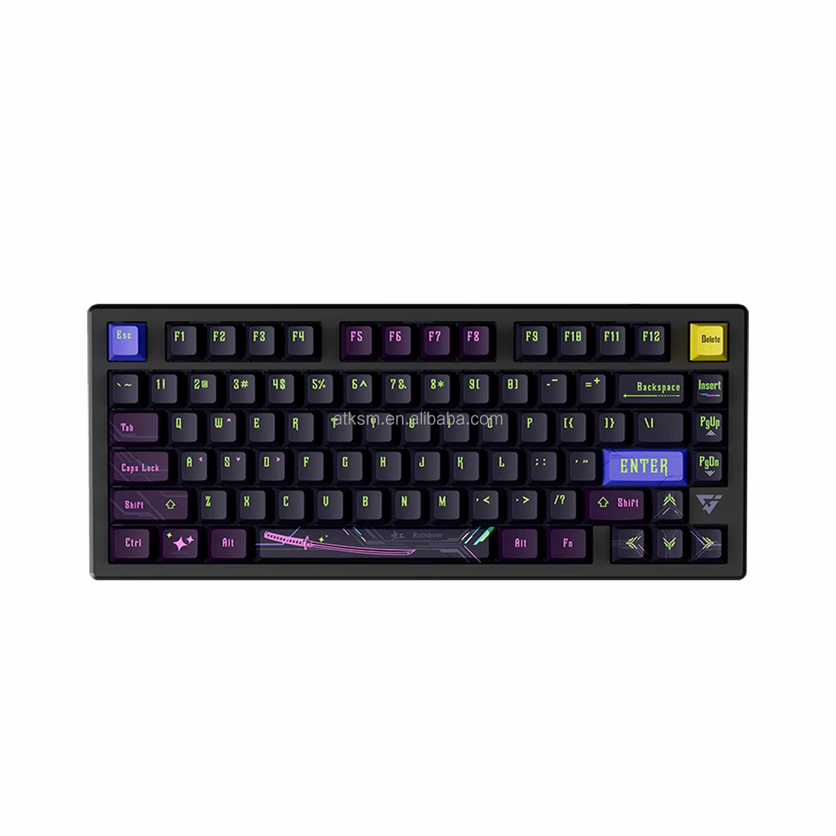 

Professional ATK RS7 High-Speed Gaming Keyboard Ergonomic Design Esports Keyboard For Competitive Gamers
