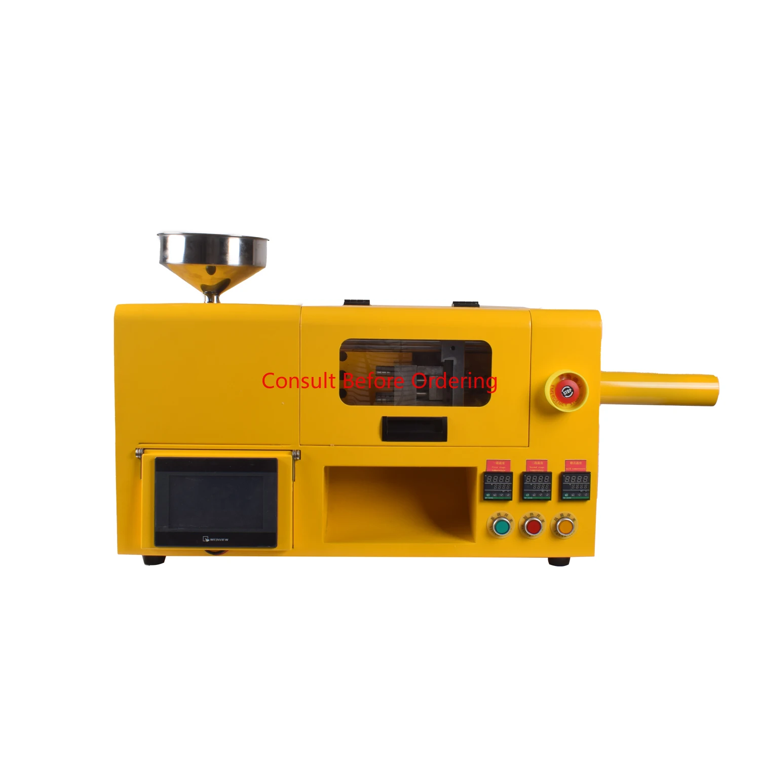 Mini macchina per lo stampaggio desktop da 1500 W per la macchina per lo stampaggio di prodotti in plastica