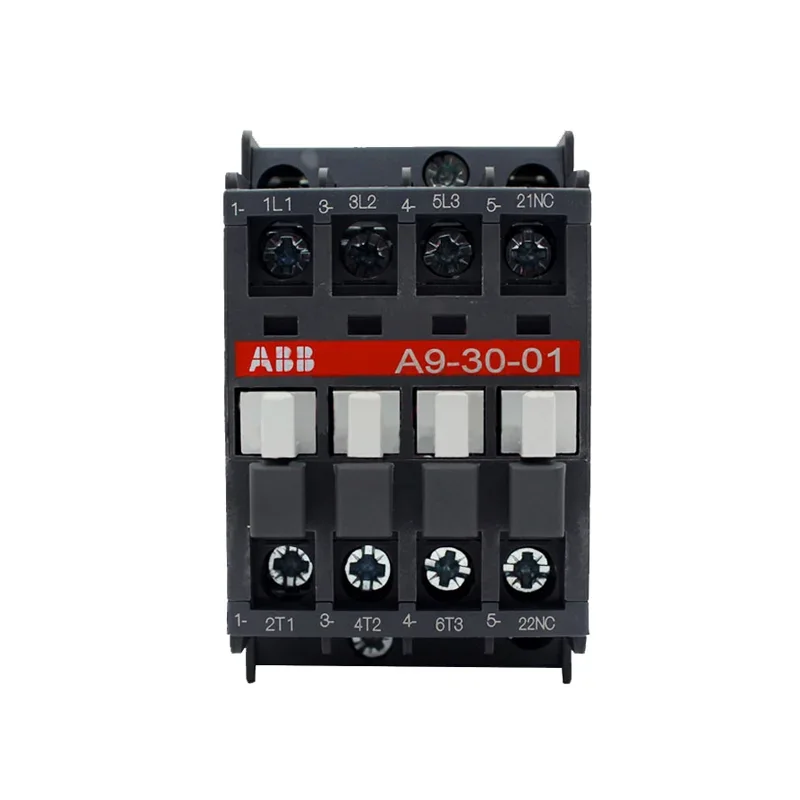 AC contactor A9-30-01 A12-30-01 A16-30-01 220V380V110V24V9A12A16AMain contact3NOAuxiliary contact1NO or 1NC