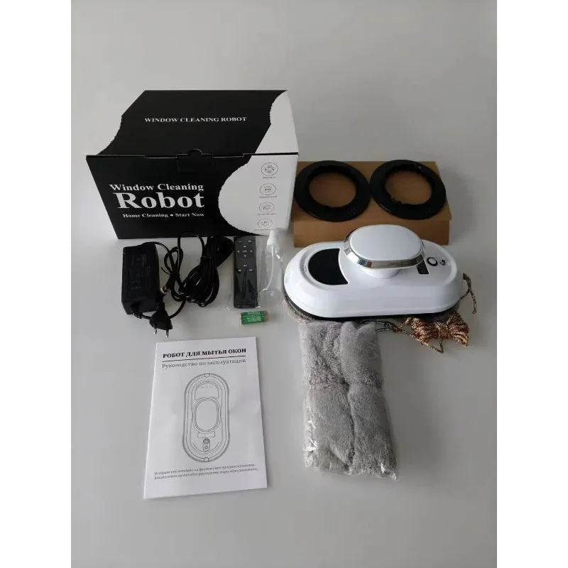 Anti-Drop High Rise Window Cleaning Robot Multi Mode App Control Smart Electric Cleaning Equipment