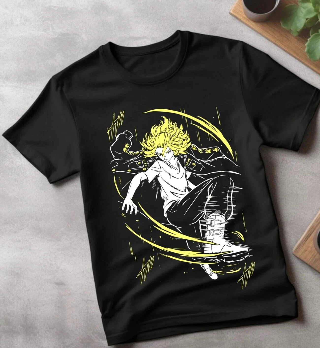 

Draken T-shirt Ken Ryuguji Tokyo Avengers Anime Mikey Manjiro Shirt Men and Women Summer Cotton Comfortable Loose Top