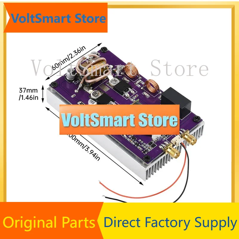 VoltS20W Portable Shortwave Transceiver Power Amplifier Module 2MHz-30MHz With Low Pass Filter