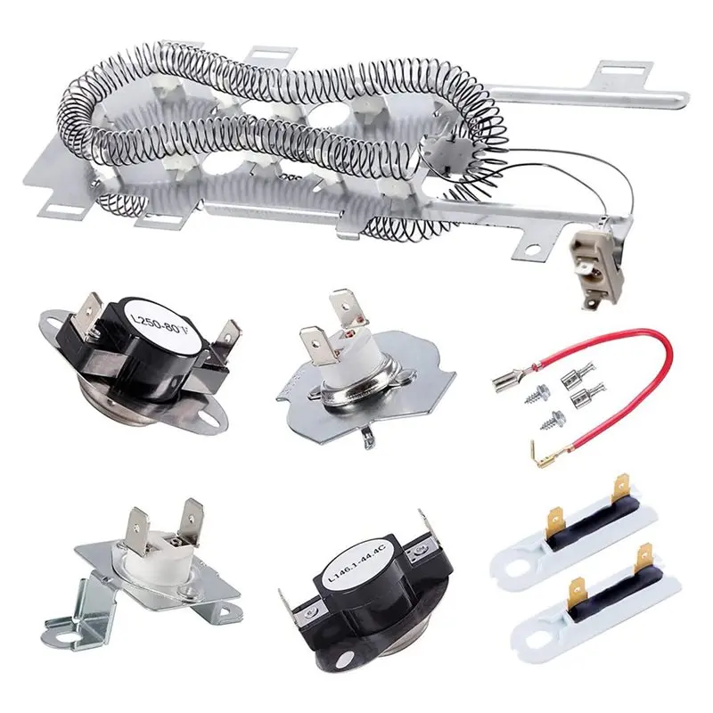 

【PASSIONE】Термопредохранитель 3392519 279816, термостат-выключатель 279973, нагревательный элемент для сушилки 8544771