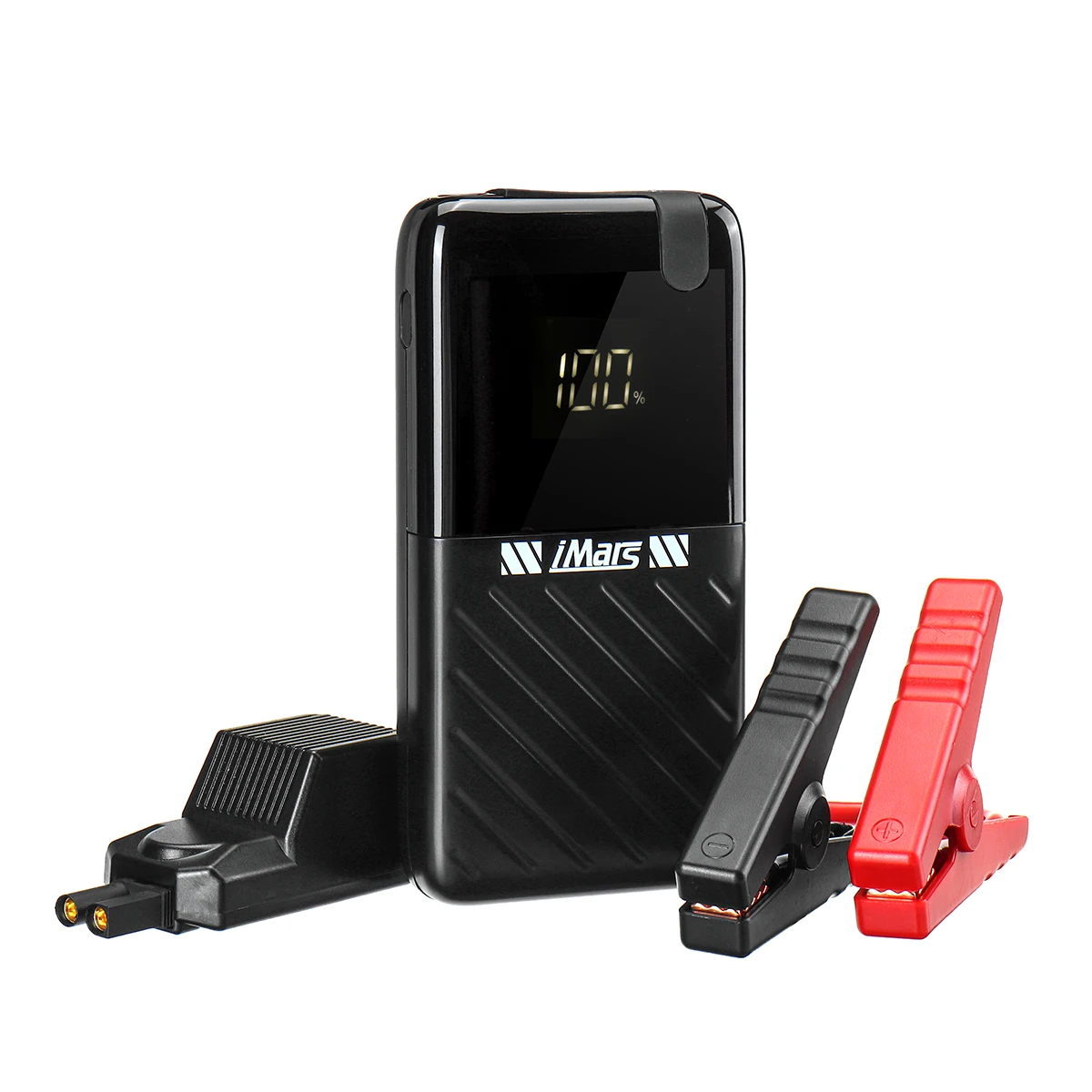 16000mAh  Car Jump Starter Power Bank Emergency Battery Charger Car Quick Start Booster LCD Power Display Starting Device