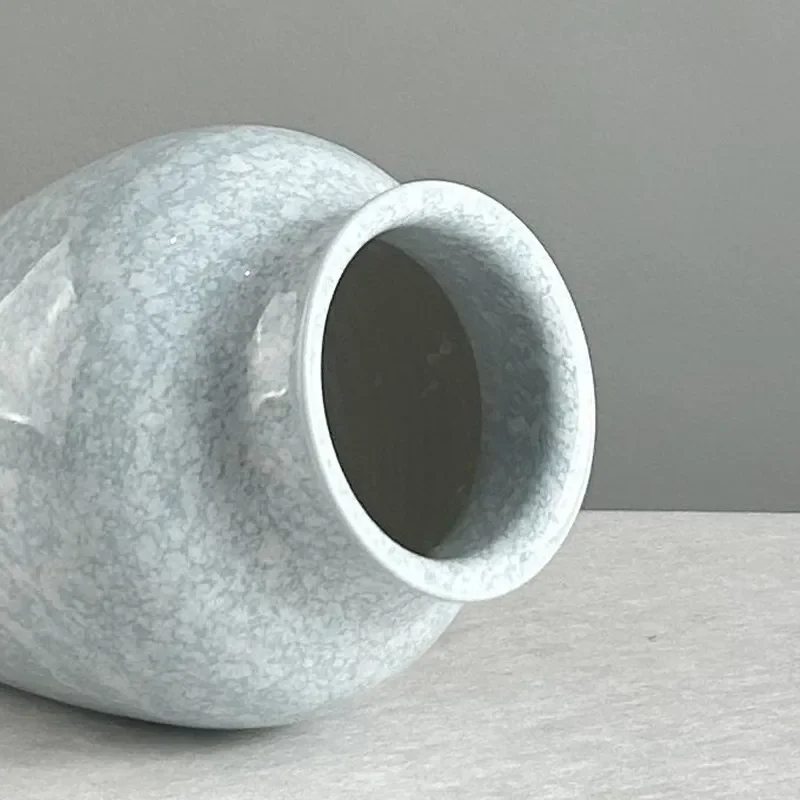 for Simple Modern Light Luxury Home Living Room Ceramic Vase Ornament Model Room Soft Decoration Creative Flower Arrangement