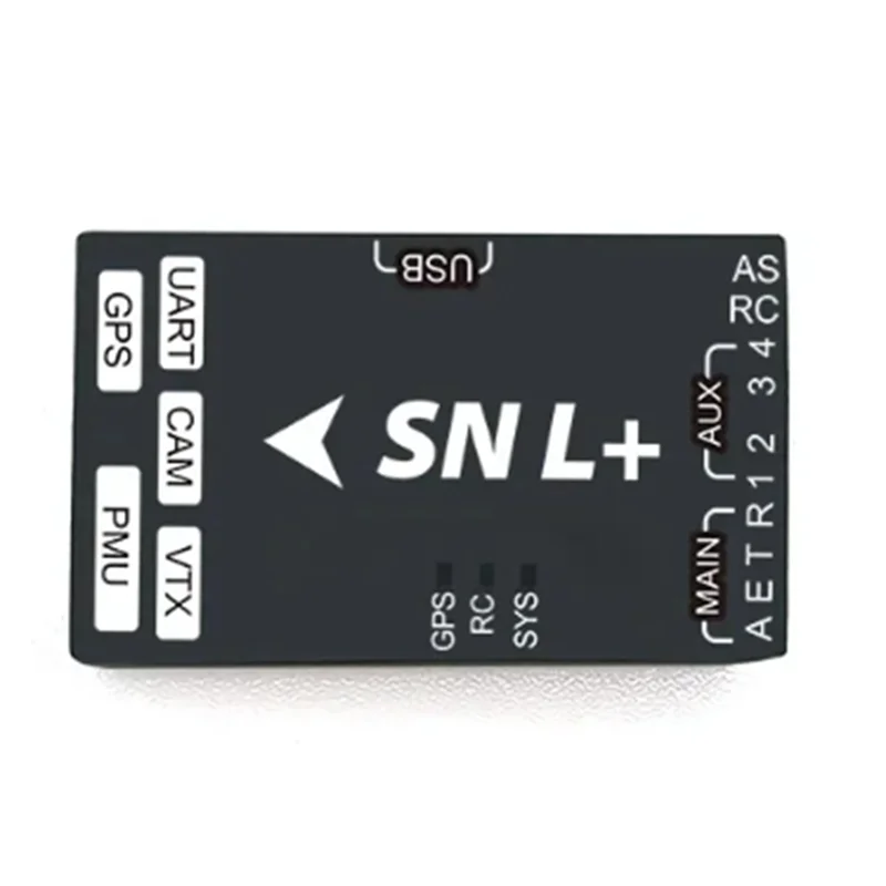 

HJ-SN-L+ SNL+ HD OSD MAVLINK Flight Controller BN220 GPS Combo Set For FPV Air Unit RC Airplane Fixed-Wing Drones