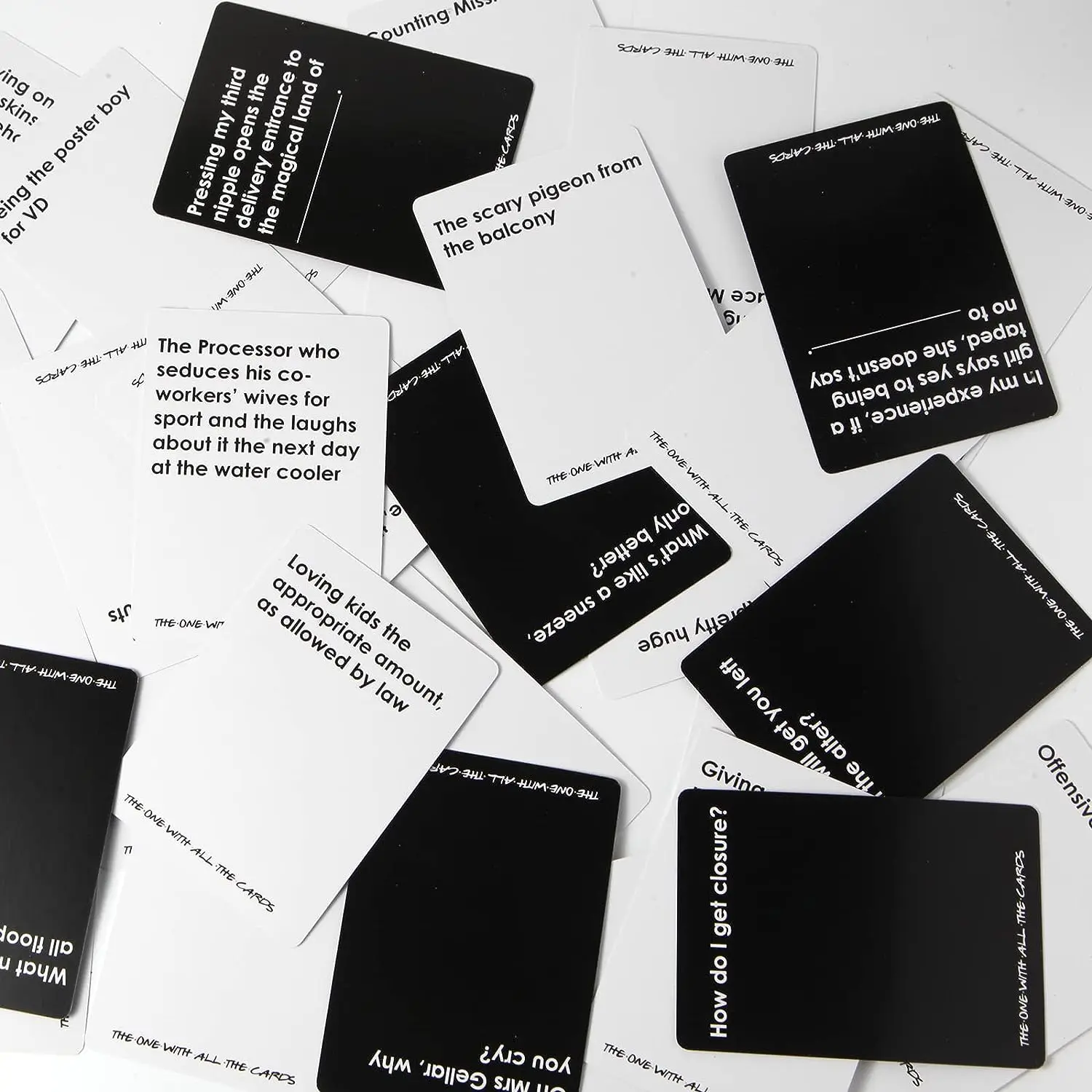 The One with All The Cards Game for Friend TV Fan Funny Game TV-Box Against The Friend Cards Game