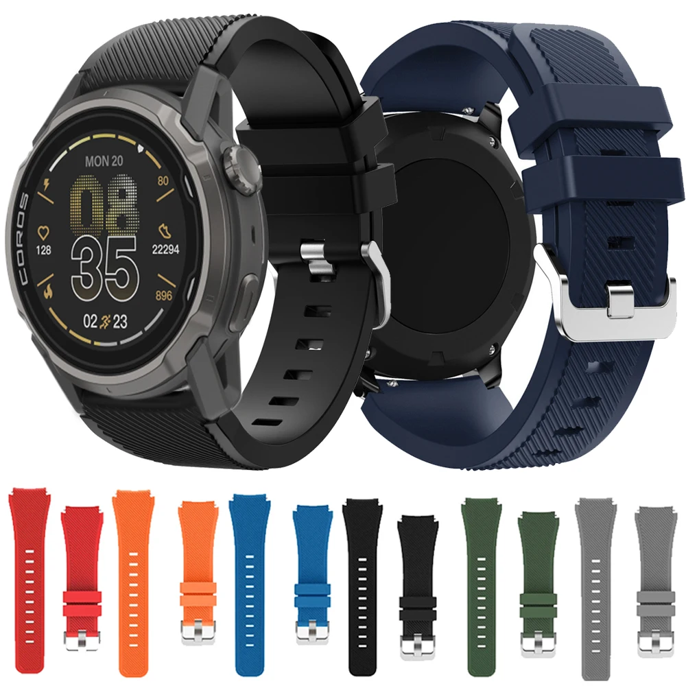 22Mm Silicone Strap…