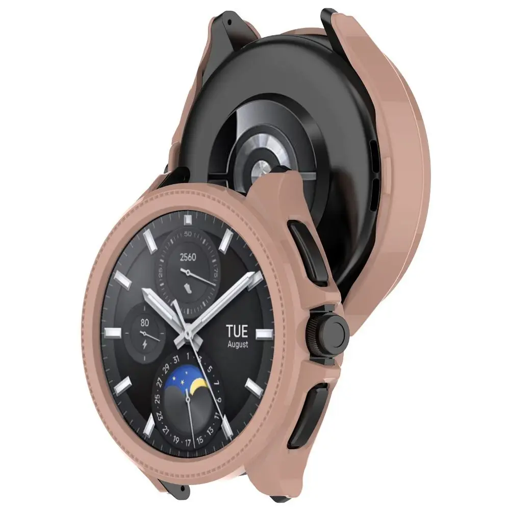 New Bumper PC Cover Hard Shell Watch Protective Frame Accessories Smart Case for Xiaomi Watch 2 Pro