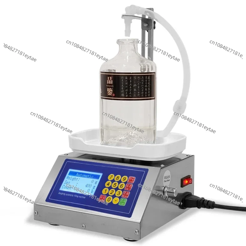 Filling Machine Liquid Filler For Oil Water Drink Wine Juice Weighing Diaphragm Pump 10ml-3000ml Electronic Scale csy-3200