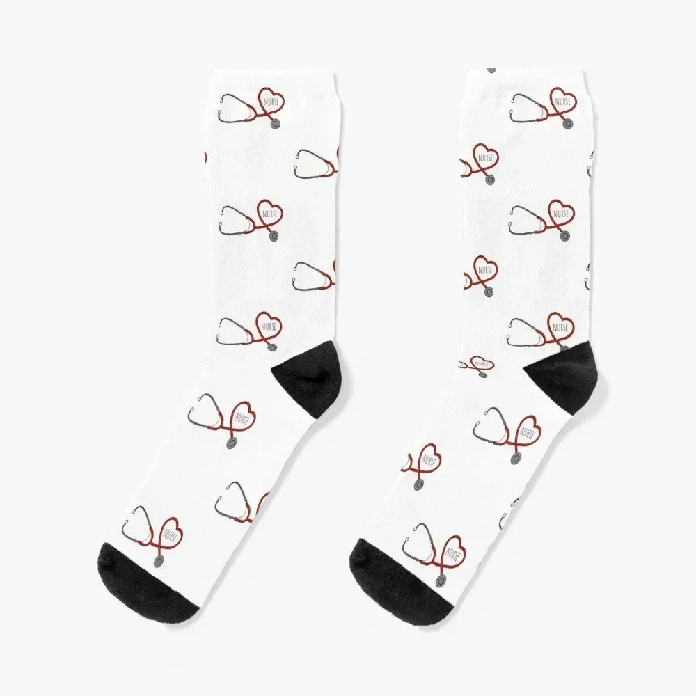 Nurse Stethoscope Socks set gifts Ladies Socks Men's