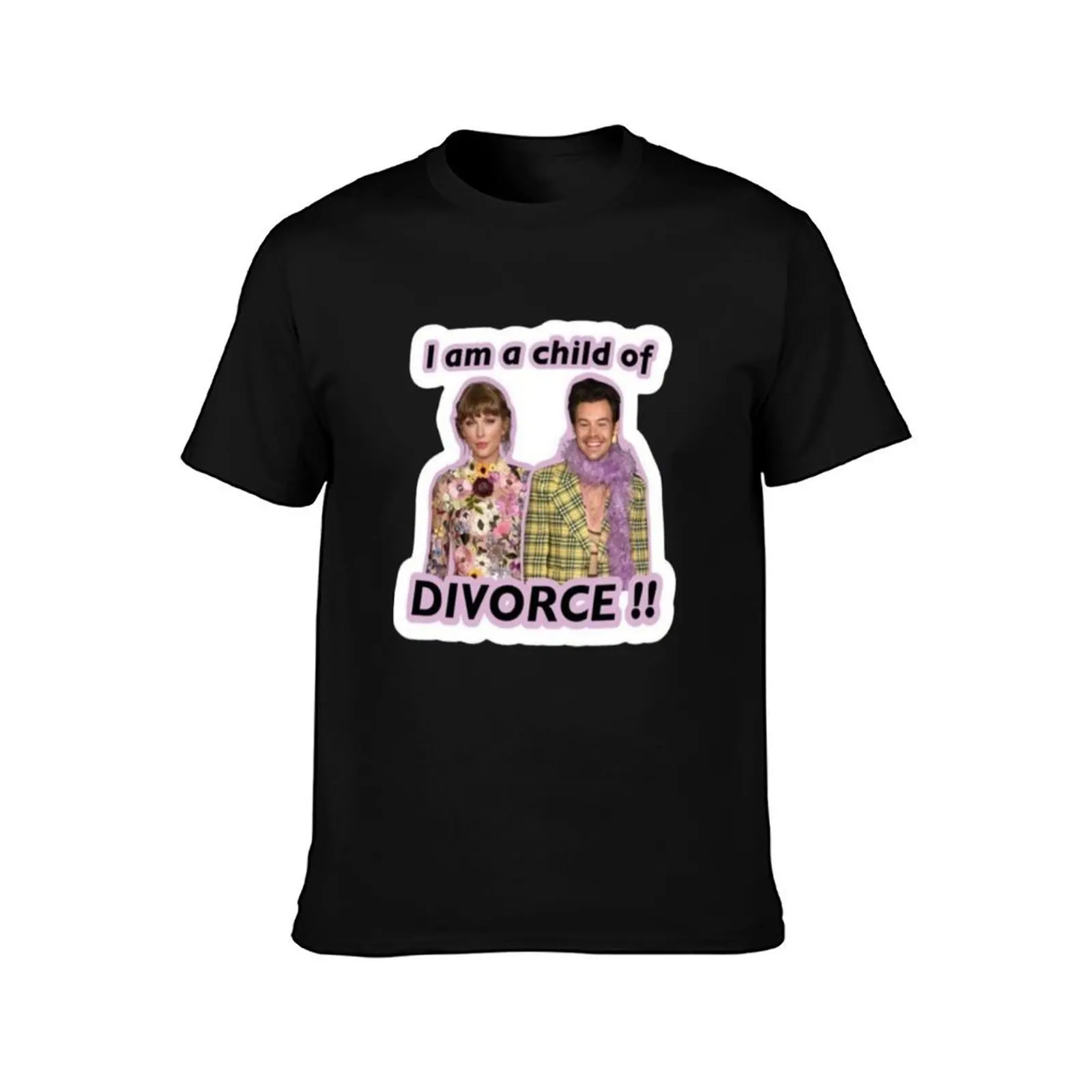 Child of a Divorce T-Shirt Summer Casual Cotton Tee Oversized Streetwear Tops Vintage Graphic Print Loose Fit Short Sleeve