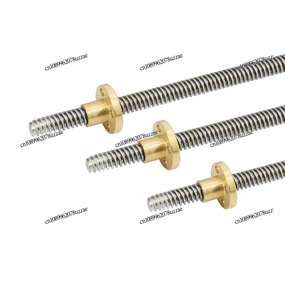 High Precision T8 T10 T12 T14 T16 T20 Stainless Steel CNC  Lead Screw with Nut for 3D Print HLTNC Linear Guide Module
