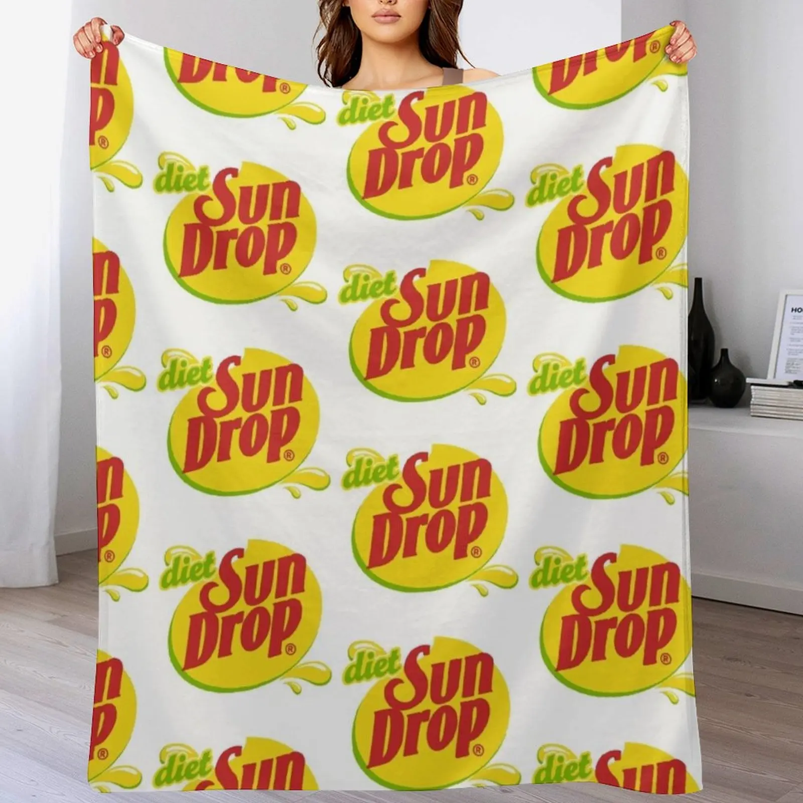 Diet Sundrop Throw Blanket for winter Soft Beds Cute Blankets