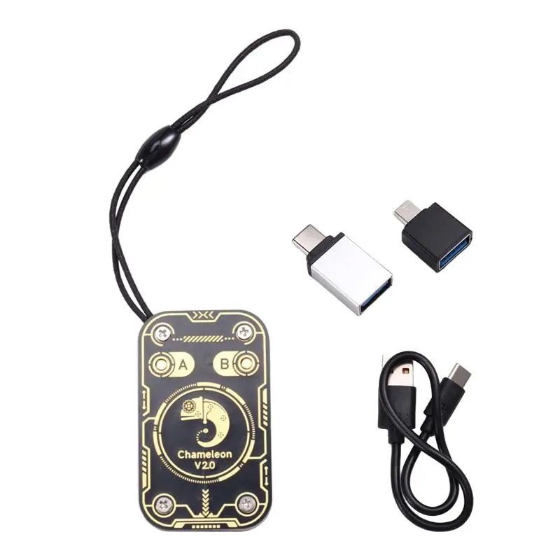 

Daily Chameleon Ultra V2.0 RFID Smart Chip Reader Smart Card Emulator 125Khz 13.56Mhz IC ID Card Decode Key Duplicator