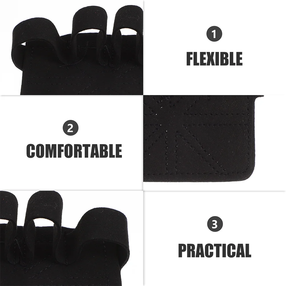 

1 Pair Weight Lifting For Men Non-Slip Gym Hand Grips Pull Up Gloves Half Finger Workout Gloves Palm Protector Barbell Lifting