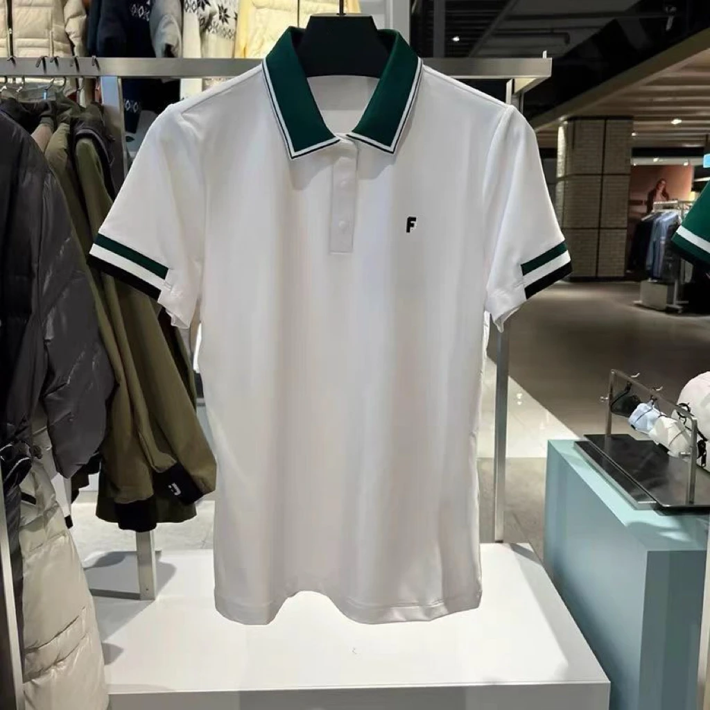 

Summer Women's Golf Shirt Outdoor Sports Short Sleeved Quick Drying Breathable Polo Shirt Fashionable And Casual