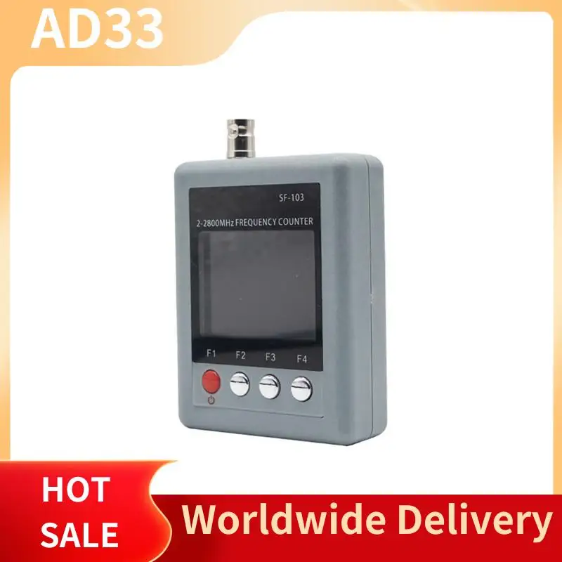 

Top Deals SF-103 Frequency Counter DMR Digital Signal Testable 2Mhz-2800Mhz CTCSS/DCS Frequency Meter US Plug