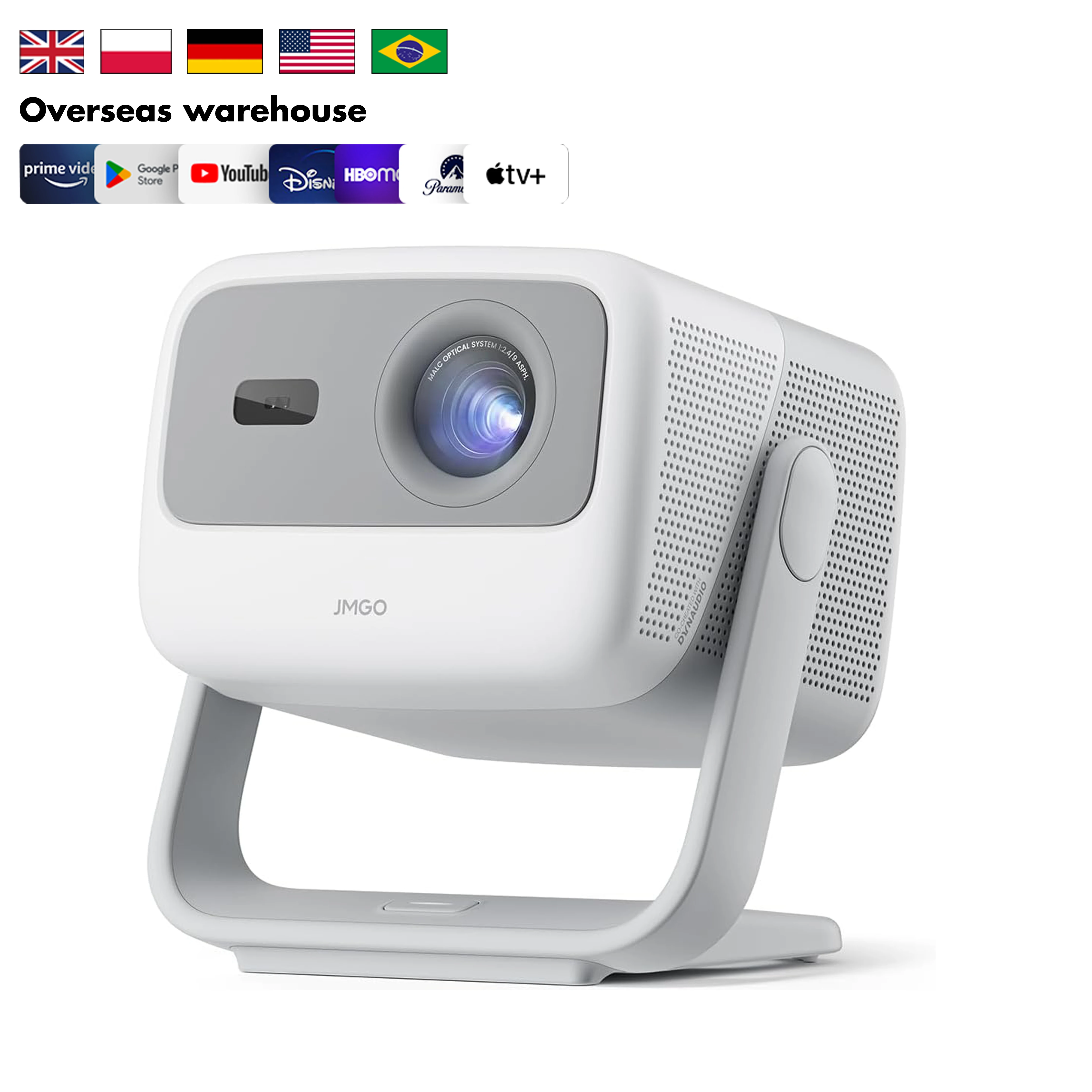 

[EU in Stock] JMGO N1 Portable Mini Projector 750 ISO Lumens 1080P 4K Support Smart Android 11.0 DLP Triple Projector