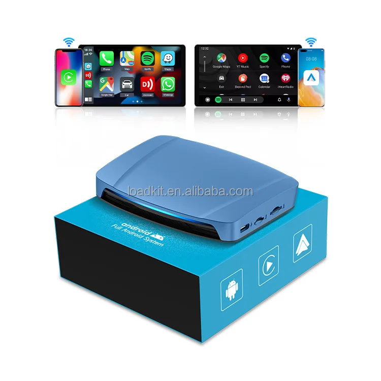 Carlinkit15 8g 256gb Carplay Ai Box 5g SM6350 Car Play Wireless Carplay Adapter for Ai Box YouTube Netflix