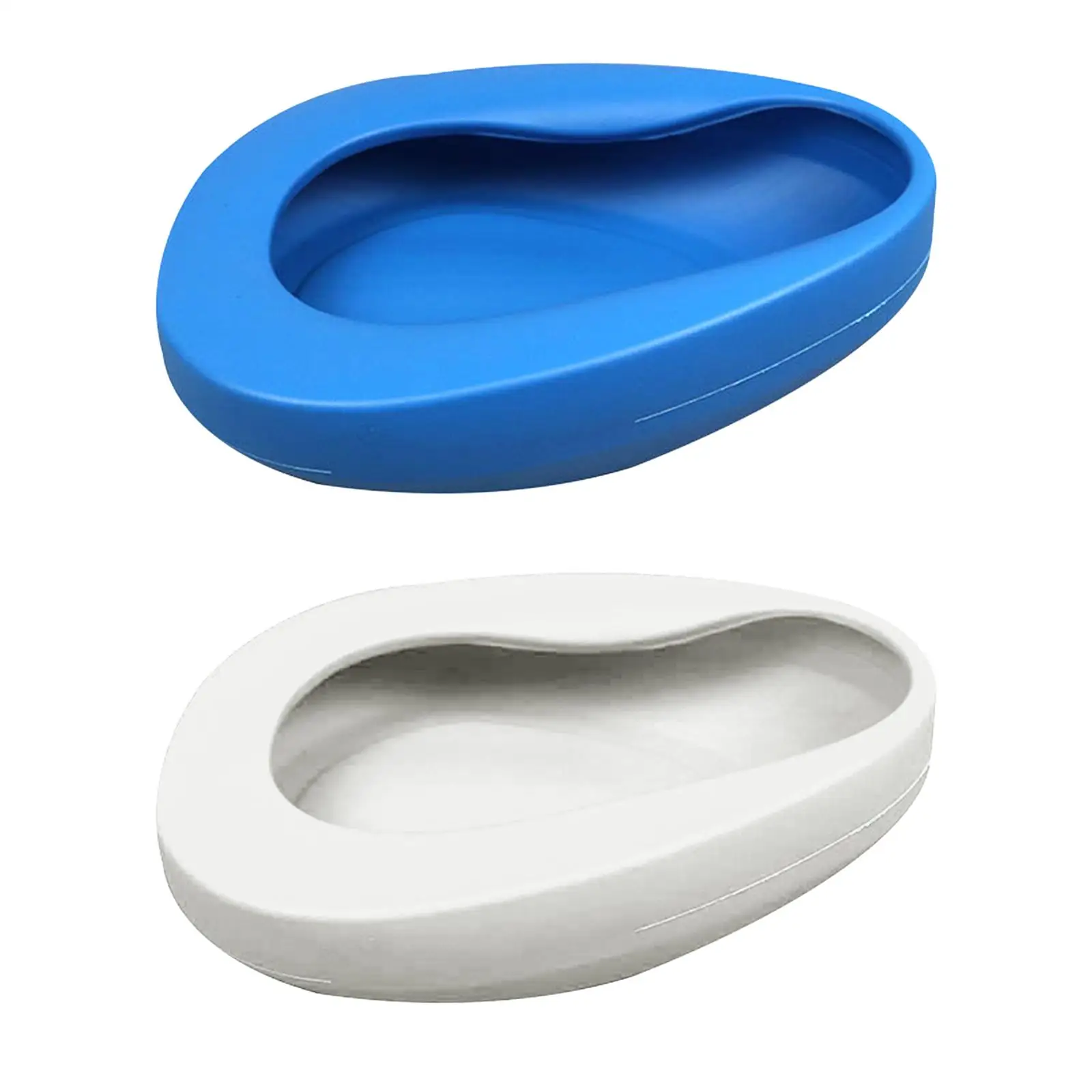 

Bedpan Plastic Heavy Duty Reusable Durable for Bedridden Patient