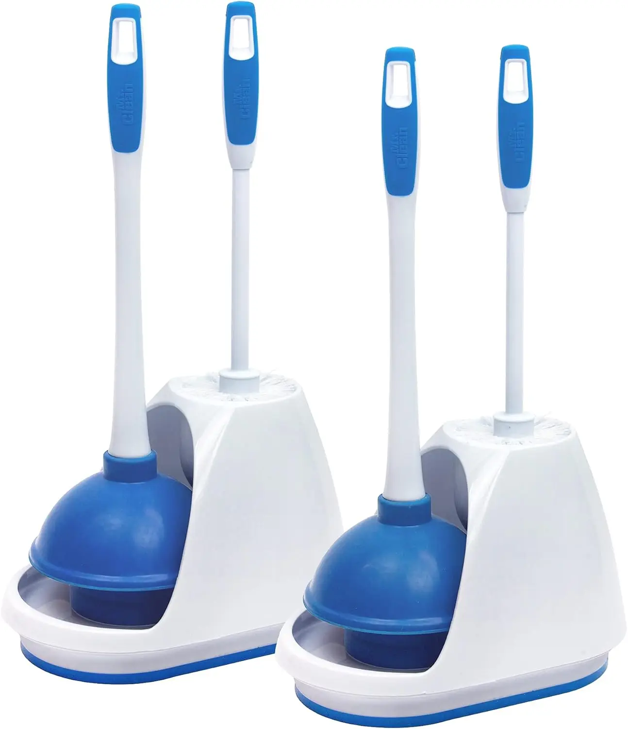 

Toilet Bowl Brush and Plunger Caddy Combo (Set of 2)