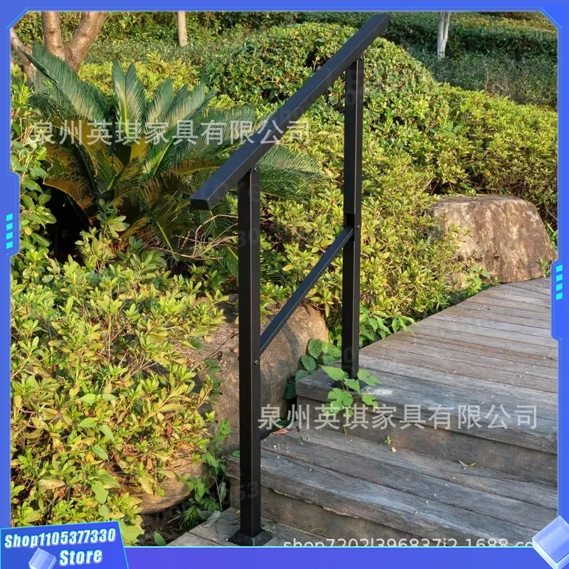 Adjustable Glass Balcony Guardrail for Indoor Outdoor Stairs Simple Attic Railing Handrail Spot Cross Border Column